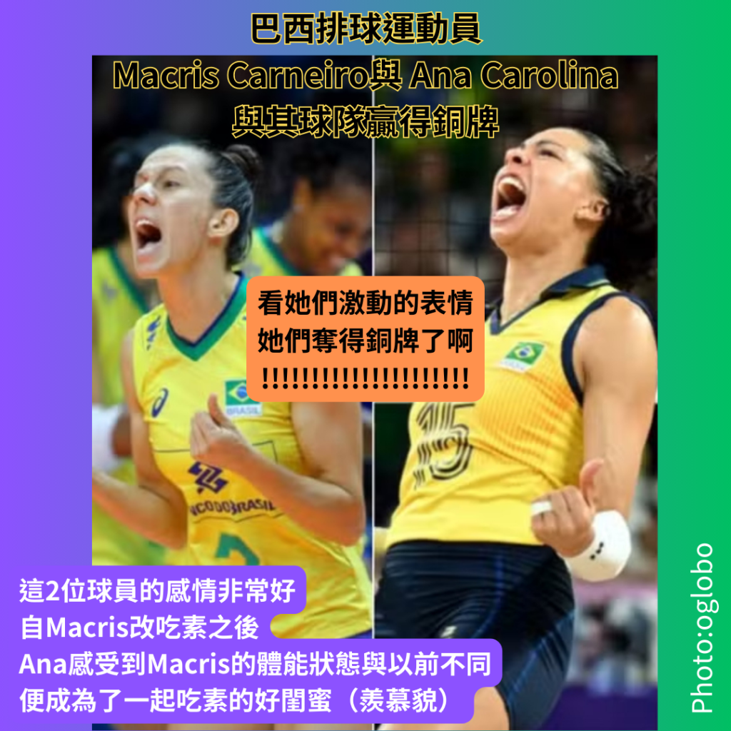素食巴西排球隊Macris Carneiro和Ana Carolina 素食運動員巴西排球隊Macris Carneiro和Ana Carolina