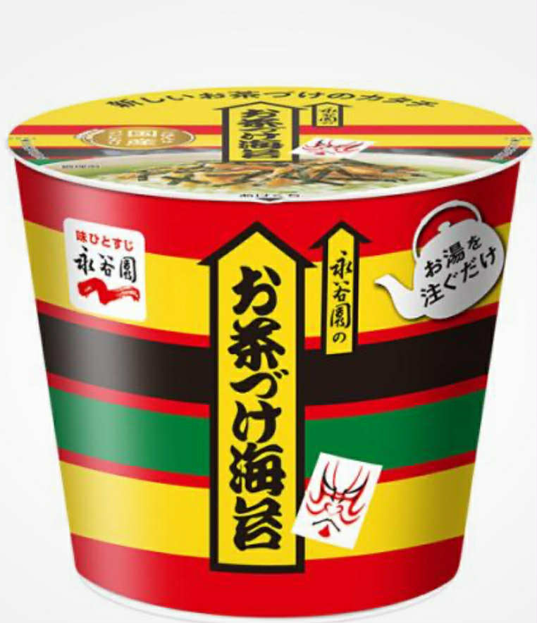 日本便利商店素食生存指南|全素・蛋奶素・五辛素可吃清單一次看懂! 8 各大便利商店皆有販售-全素的永谷園茶泡飯海苔口味