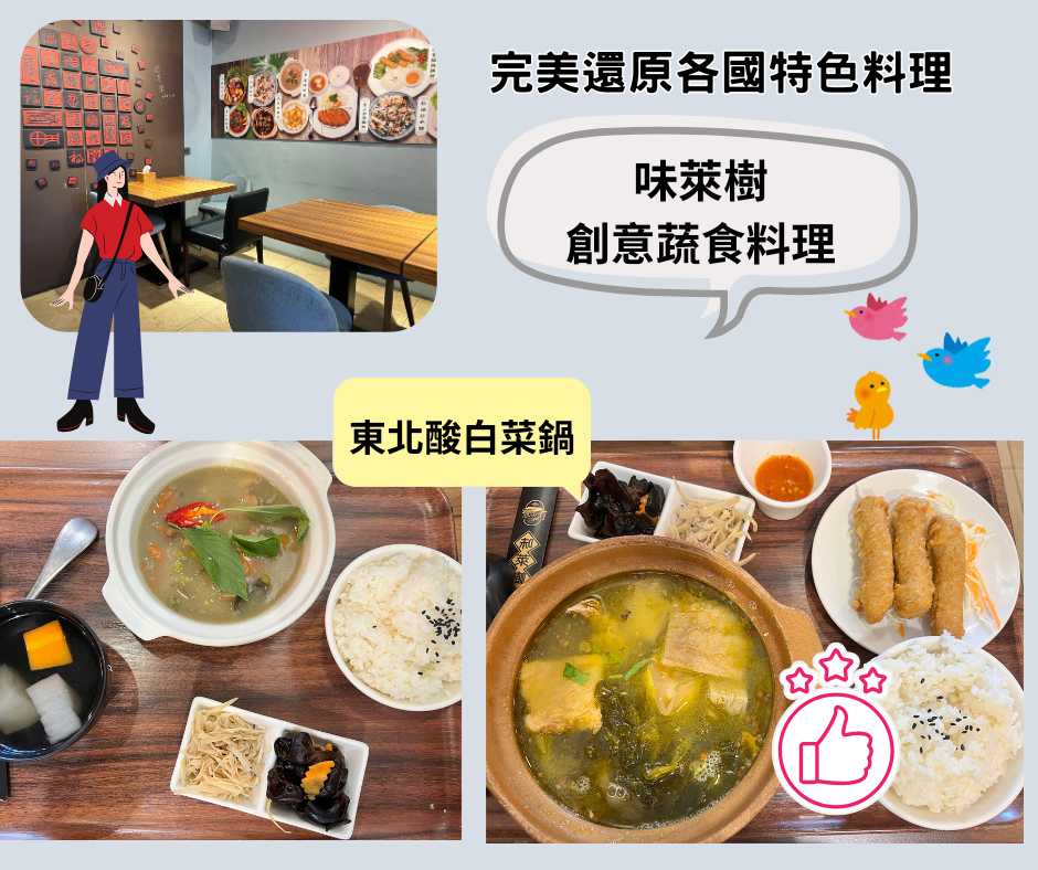象山素食來吃~味萊樹創意蔬食_各國創意料理